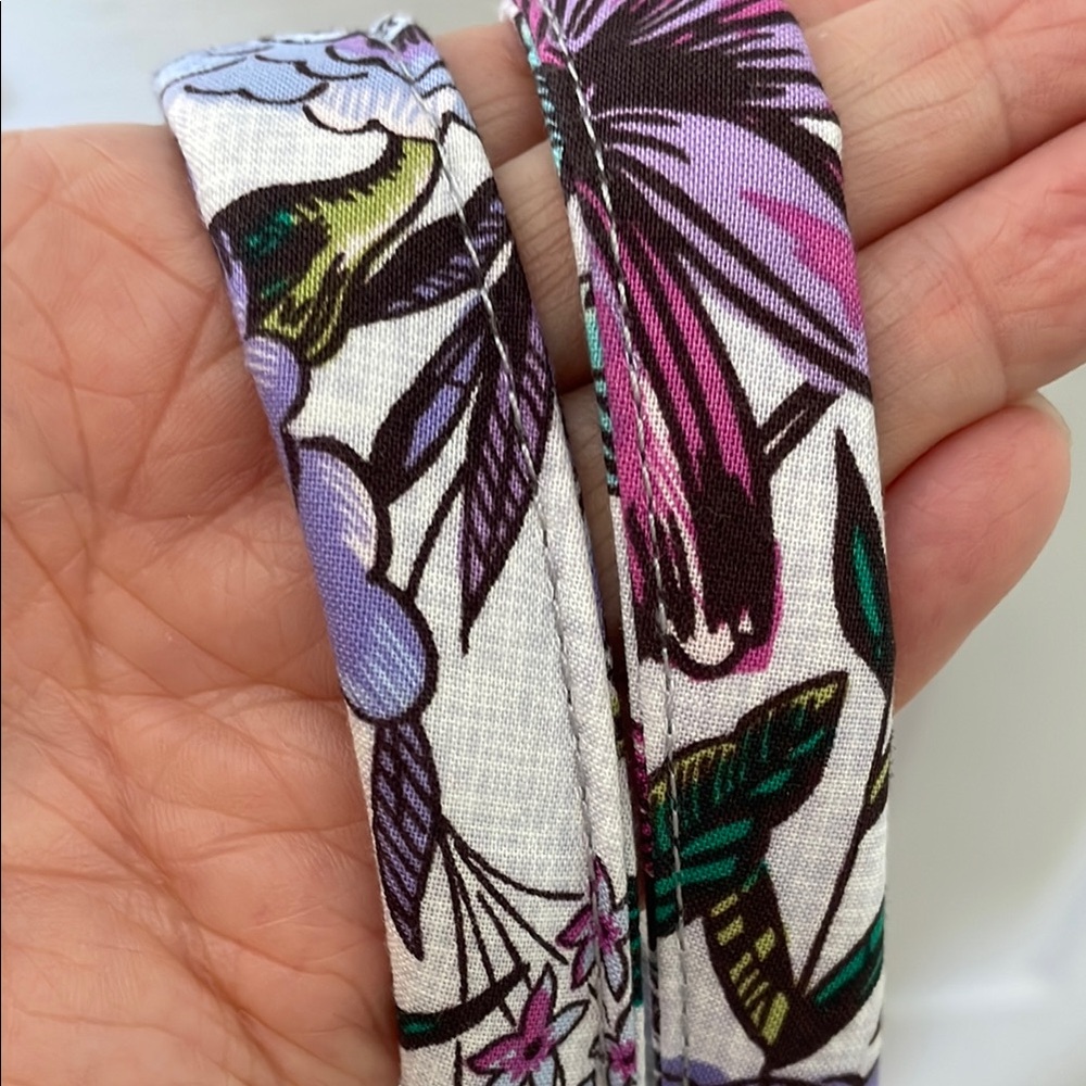Vera Bradley Purple Floral Tote Bag - Picture 6 of 11